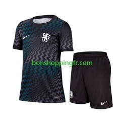 Maillot Domicile Gardien Chlesea 2026-2027 Manches Courtes Jeune Enfant(+shorts)