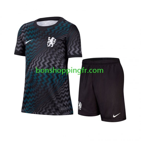 Maillot Domicile Gardien Chlesea 2026-2027 Manches Courtes Jeune Enfant(+shorts)