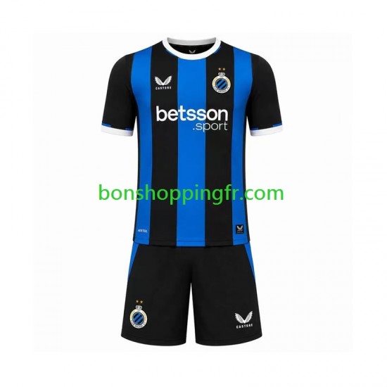 Maillot Domicile Club Brugge 2026-2027 Manches Courtes Jeune Enfant(+shorts)