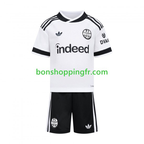 Maillot Extérieur Eintracht Frankfurt 2026-2027 Manches Courtes Jeune Enfant(+shorts)