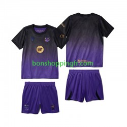 Maillot Extérieur FC Barcelone 2026-2027 Manches Courtes Jeune Enfant(+shorts)