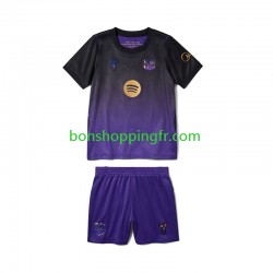 Maillot Extérieur FC Barcelone 2026-2027 Manches Courtes Jeune Enfant(+shorts)