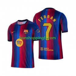 Maillot Domicile FC Barcelone Ferran Torres 7 2026-2027 Manches Courtes Homme