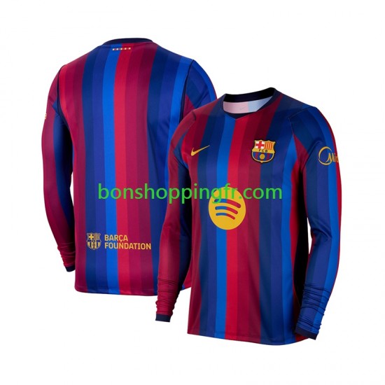 Maillot Domicile FC Barcelone 2026-2027 Manches Longues Homme