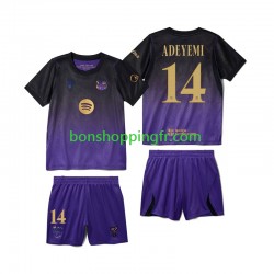 Maillot Extérieur FC Barcelone Karim Adeyemi 14 2026-2027 Manches Courtes Jeune Enfant(+shorts)