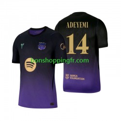 Maillot Extérieur FC Barcelone Karim Adeyemi 14 2026-2027 Manches Courtes Homme