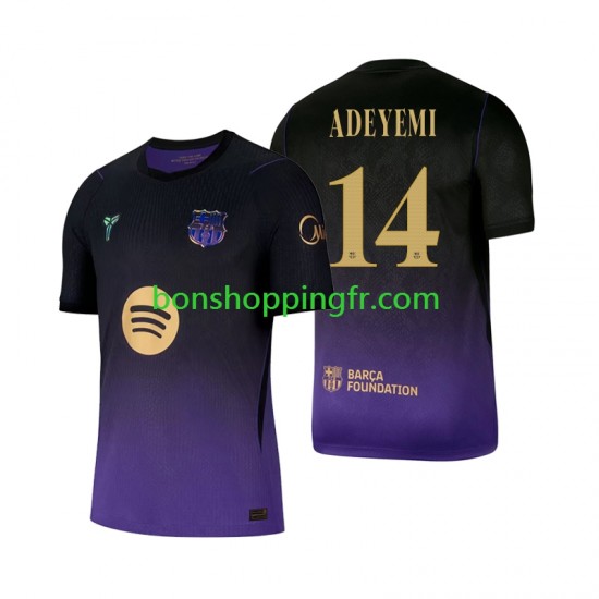Maillot Extérieur FC Barcelone Karim Adeyemi 14 2026-2027 Manches Courtes Homme