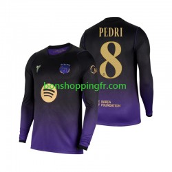 Maillot Extérieur FC Barcelone Pedri 8 2026-2027 Manches Longues Homme
