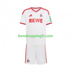 Maillot Domicile FC Cologne 2026-2027 Manches Courtes Jeune Enfant(+shorts)