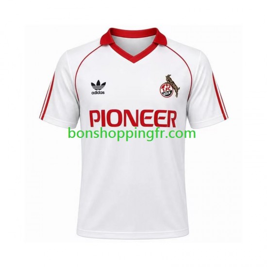 Maillot Rétro Domicile FC Cologne 1980 1981 Manches Courtes Homme