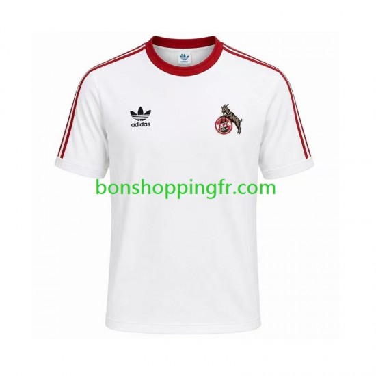 Maillot Rétro Domicile FC Cologne 1986 1987 Manches Courtes Homme