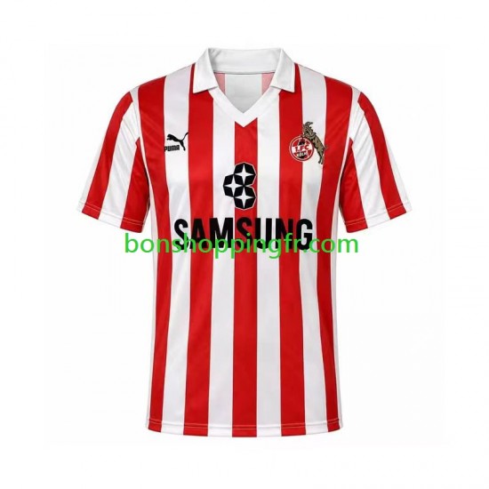 Maillot Rétro 3ème FC Cologne 1988 1989 Manches Courtes Homme