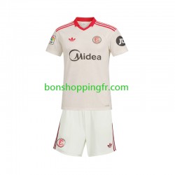 Maillot Rétro Domicile Séville FC 2025-2026 Manches Courtes Jeune Enfant(+shorts)
