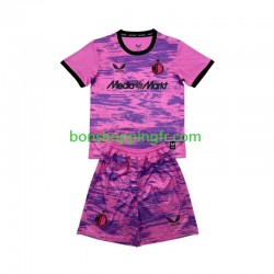 Maillot 3ème Feyenoord Rotterdam Gardien 2026-2027 Manches Courtes Jeune Enfant(+shorts)