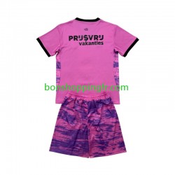 Maillot 3ème Feyenoord Rotterdam Gardien 2026-2027 Manches Courtes Jeune Enfant(+shorts)