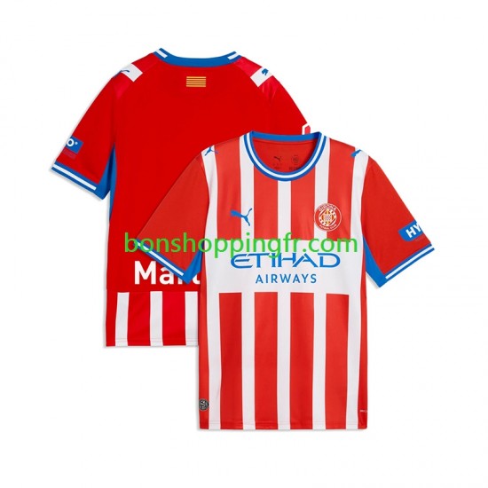 Maillot Domicile Girona 2026-2027 Manches Courtes Homme