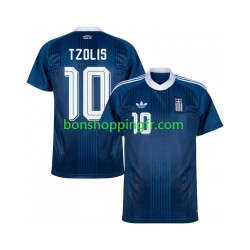 Maillot Extérieur Grèce Christos Tzolis 17 2026-2027 Manches Courtes Homme