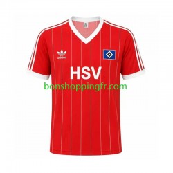 Maillot Rétro Extérieur Hamburger SV 1983 Manches Courtes Homme