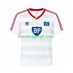 Maillot Rétro Extérieur Hamburger SV 1986 Manches Courtes Homme