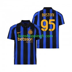 Maillot Domicile Inter Milan Alessandro Bastoni 95 2026-2027 Manches Courtes Homme
