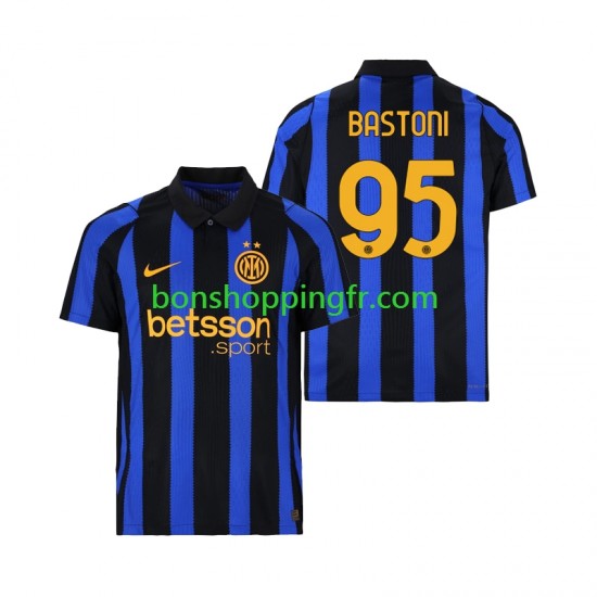 Maillot Domicile Inter Milan Alessandro Bastoni 95 2026-2027 Manches Courtes Homme