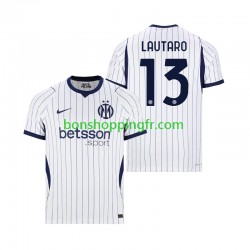Maillot Extérieur Inter Milan Lautaro Martinez 13 2026-2027 Manches Courtes Homme