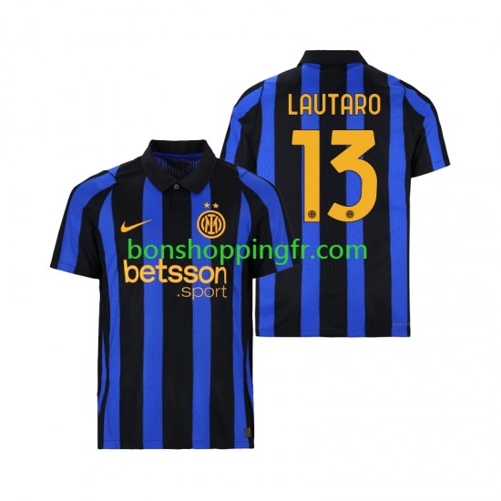 Maillot Domicile Inter Milan Lautaro Martinez 13 2026-2027 Manches Courtes Homme