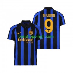 Maillot Domicile Inter Milan Marcus Thuram 9 2026-2027 Manches Courtes Homme