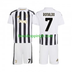 Maillot Domicile Juventus Cristiano Ronaldo 7 2026-2027 Manches Courtes Jeune Enfant(+shorts)