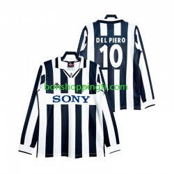 Maillot Rétro Domicile Juventus DEL PIERO 10 1997 Manches Longues Homme