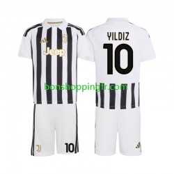 Maillot Domicile Juventus Kenan Yildiz 10 2026-2027 Manches Courtes Jeune Enfant(+shorts)