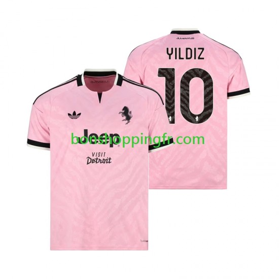 Maillot Extérieur Juventus Kenan Yildiz 10 2026-2027 Manches Courtes Homme
