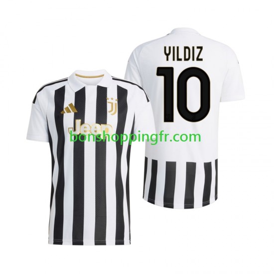Maillot Domicile Juventus Kenan Yildiz 10 2026-2027 Manches Courtes Homme