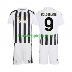 Maillot Domicile Juventus Randal Kolo Muani 9 2026-2027 Manches Courtes Jeune Enfant(+shorts)