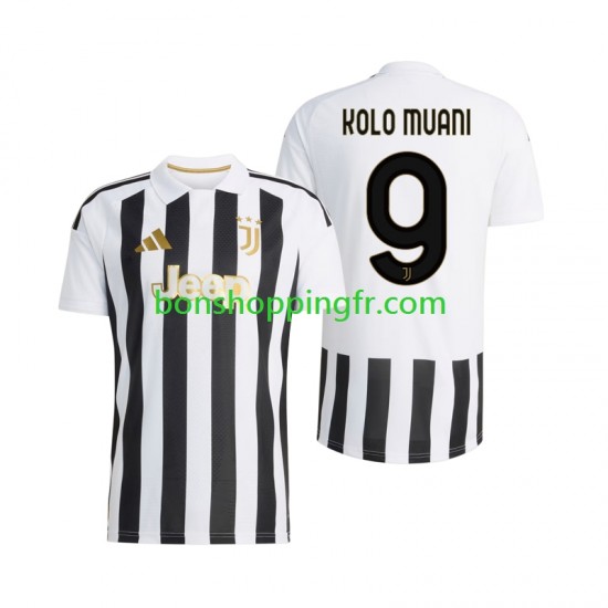 Maillot Domicile Juventus Randal Kolo Muani 9 2026-2027 Manches Courtes Homme