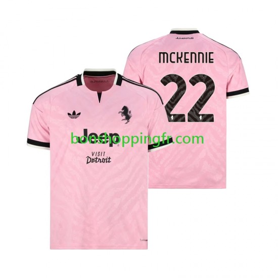 Maillot Extérieur Juventus Weston McKennie 22 2026-2027 Manches Courtes Homme