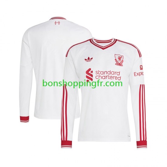 Maillot Extérieur Liverpool 2026-2027 Manches Longues Homme