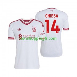 Maillot Extérieur Liverpool Federico Chiesa 14 2026-2027 Manches Courtes Homme