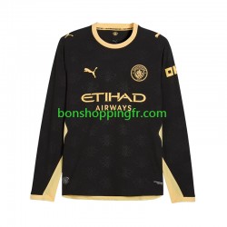Maillot Extérieur Manchester City 2026-2027 Manches Longues Homme