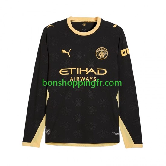 Maillot Extérieur Manchester City 2026-2027 Manches Longues Homme