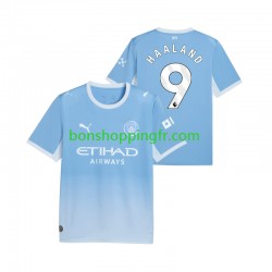 Maillot Domicile Manchester City Erling Haaland 9 2026-2027 Manches Courtes Homme