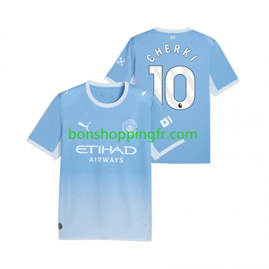Maillot Domicile Manchester City Rayan Cherki 10 2026-2027 Manches Courtes Homme