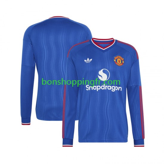 Maillot Extérieur Manchester United 2026-2027 Manches Longues Homme
