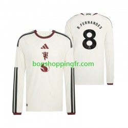 Maillot 3ème Manchester United Bruno Fernandes 8 2026-2027 Manches Longues Homme