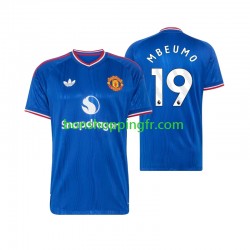 Maillot Extérieur Manchester United Bryan Mbeumo 19 2026-2027 Manches Courtes Homme