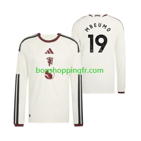 Maillot 3ème Manchester United Bryan Mbeumo 19 2026-2027 Manches Longues Homme