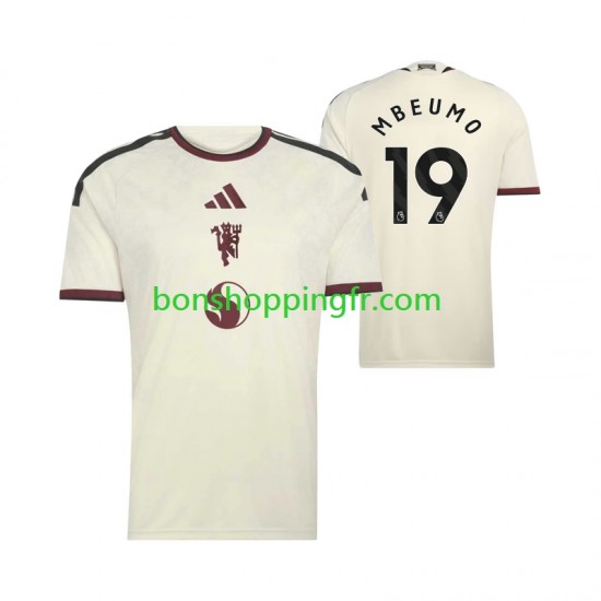 Maillot 3ème Manchester United Bryan Mbeumo 19 2026-2027 Manches Courtes Homme