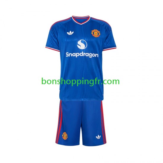 Maillot Extérieur Manchester United 2026-2027 Manches Courtes Jeune Enfant(+shorts)