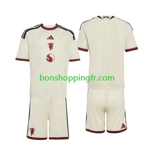 Maillot 3ème Manchester United 2026-2027 Manches Courtes Jeune Enfant(+shorts)
