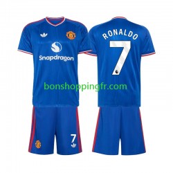 Maillot Extérieur Manchester United Cristiano Ronaldo 7 2026-2027 Manches Courtes Jeune Enfant(+shorts)